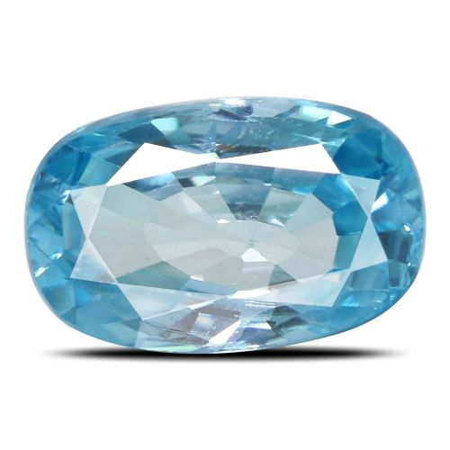 Blue Zircon 4.1 Carat 