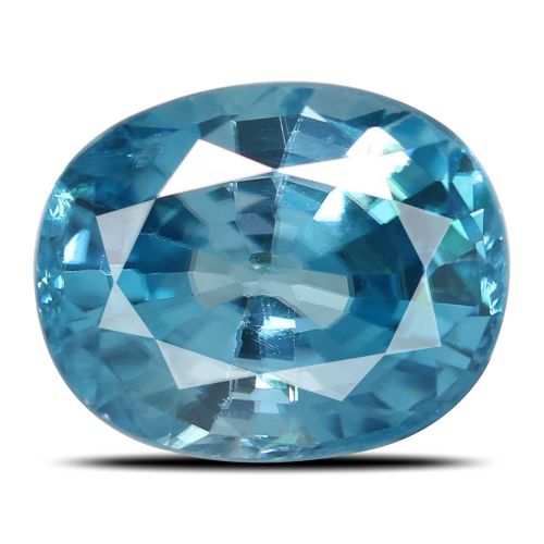 Blue Zircon 4.22 Carat 