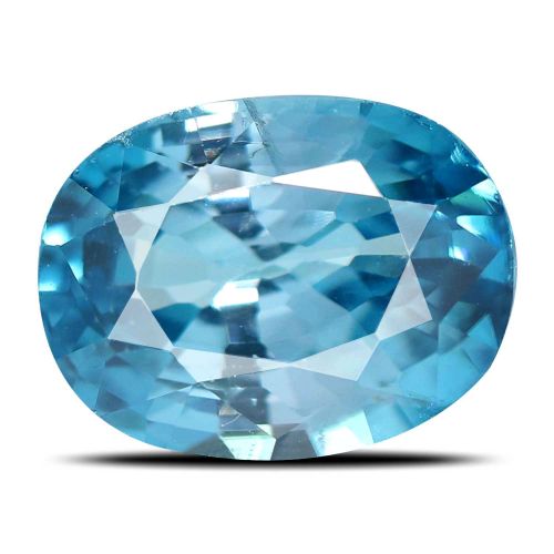 Blue Zircon 4.19 Carat 