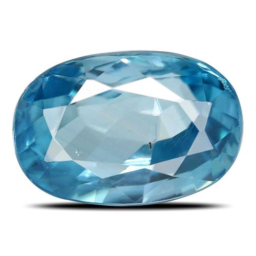 Blue Zircon 4.22 Carat 