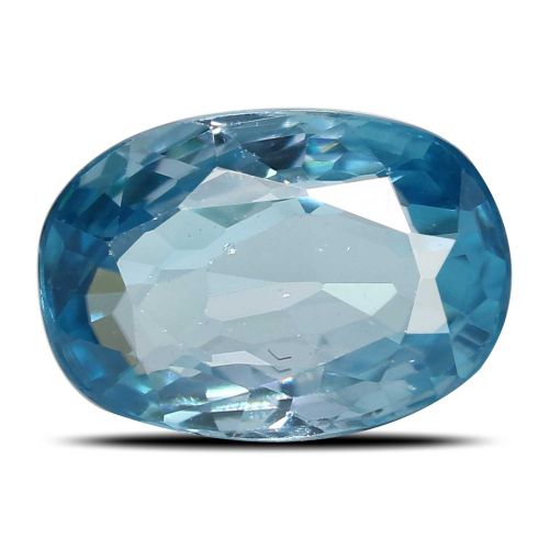 Blue Zircon 4.09 Carat 