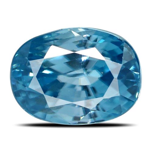 Blue Zircon 4.11 Carat 