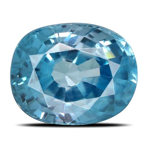 Blue Zircon 4.06 Carat 