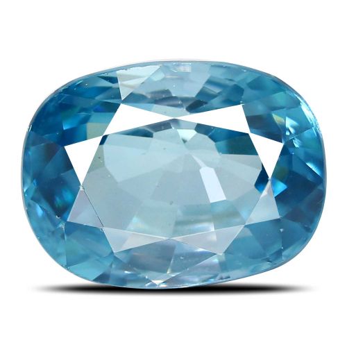 Blue Zircon 6.51 Carat 