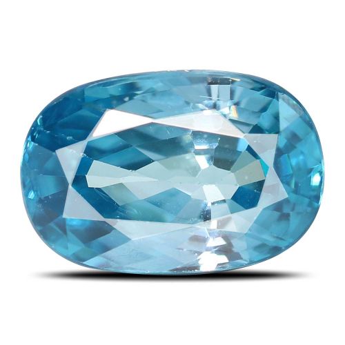 Blue Zircon 6.62 Carat 