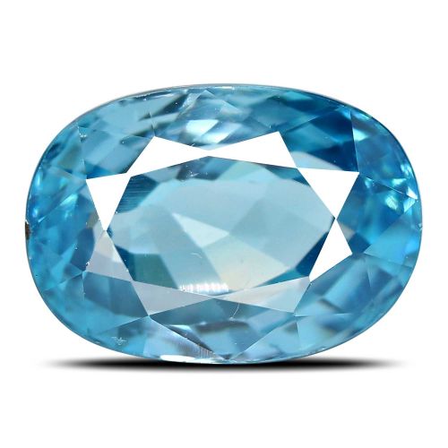 Blue Zircon 6.38 Carat 