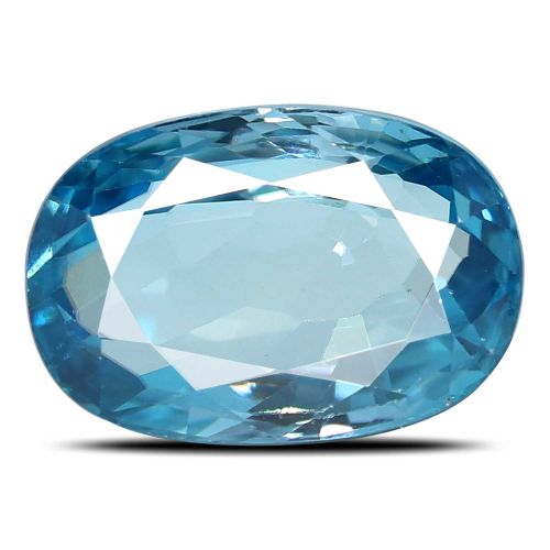 Blue Zircon 7.42 Carat 