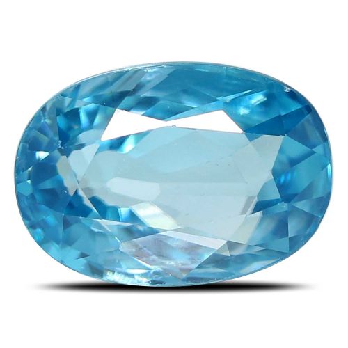 Blue Zircon 6.68 Carat 