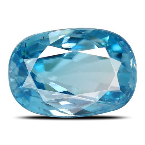 Blue Zircon 6.68 Carat 