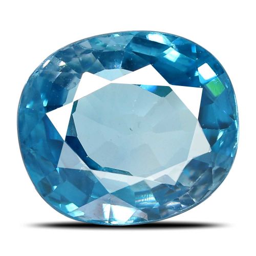 Blue Zircon 7.52 Carat 