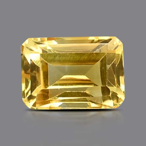 Natural Citrine (Sunela) Cts 4.84 Ratti 5.31