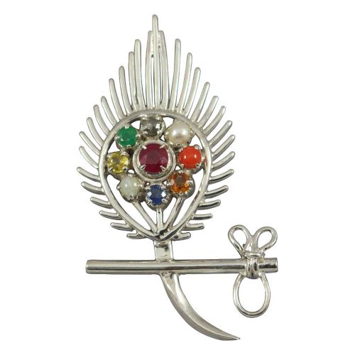 Navratan Krishna Pendant