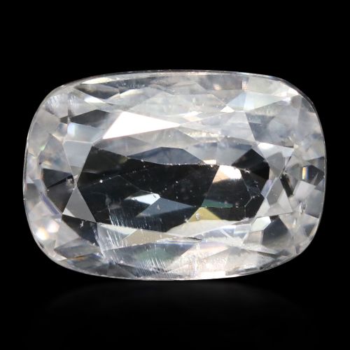 Natural White Zircon (Real Zarkan) Cts 6.48 Ratti 7.13