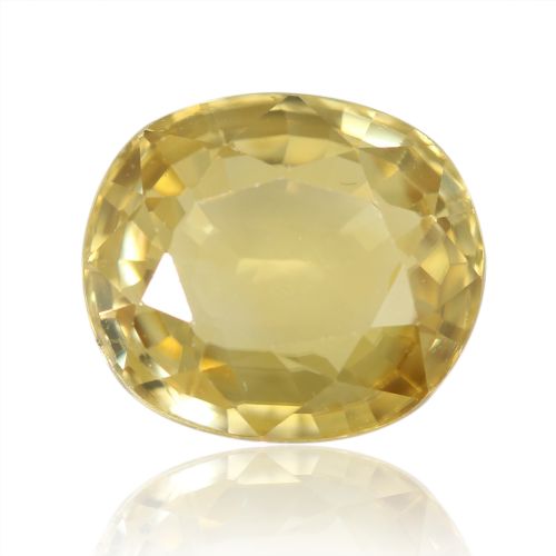 Natural Yellow Zircon AGR Lab Certified Cts 5.37 Ratti 5.91