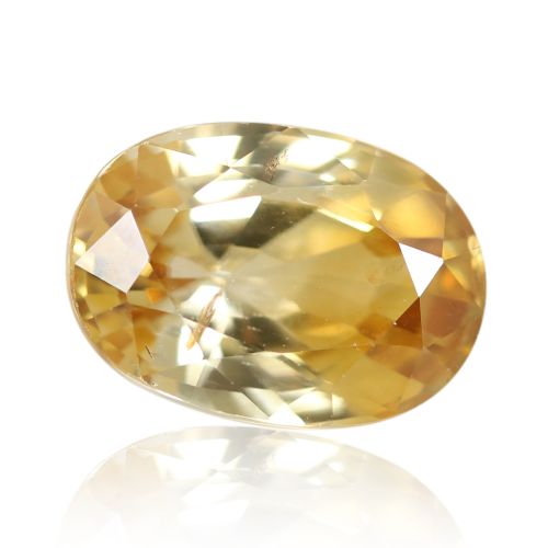 Natural Yellow Zircon AGR Lab Certified Cts 5.24 Ratti 5.76