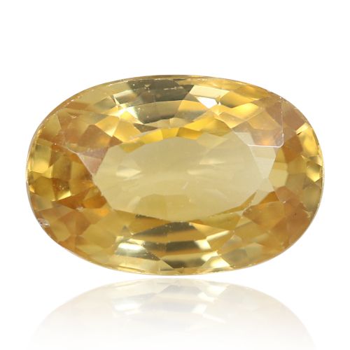 Natural Yellow Zircon AGR Lab Certified Cts 4.27 Ratti 4.7