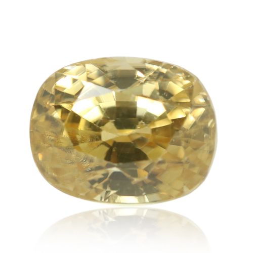 Natural Yellow Zircon AGR Lab Certified Cts 4.72 Ratti 5.19