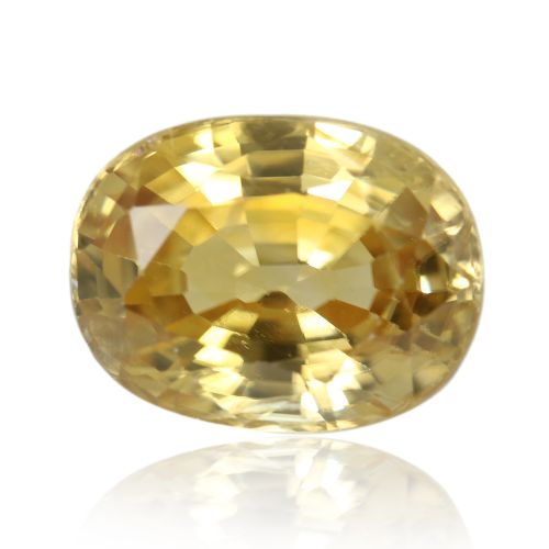 Natural Yellow Zircon AGR Lab Certified Cts 4.08 Ratti 4.49