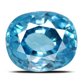 Natural Blue Zircon Cts 5.02 Ratti 5.52