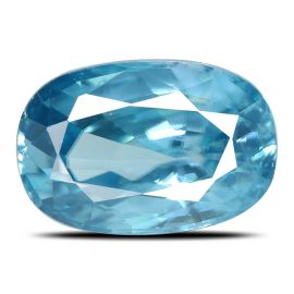 Natural Blue Zircon Cts 7.37 Ratti 8.11