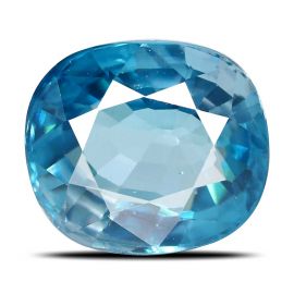 Natural Blue Zircon Cts 5.65 Ratti 6.22