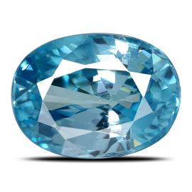 Natural Blue Zircon Cts 5.34 Ratti 5.87