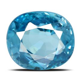 Natural Blue Zircon Cts 5.57 Ratti 6.13