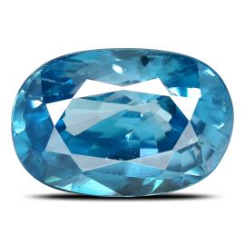 Natural Blue Zircon Cts 5.23 Ratti 5.75