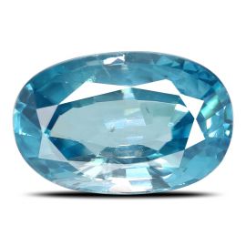 Natural Blue Zircon Cts 5.44 Ratti 5.98