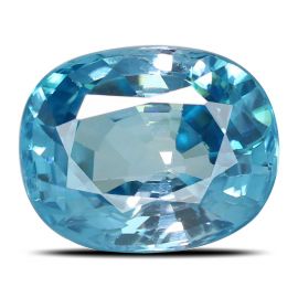 Natural Blue Zircon Cts 6.93 Ratti 7.62