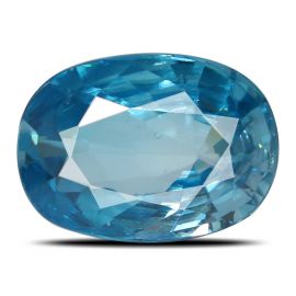 Natural Blue Zircon Cts 6.18 Ratti 6.8