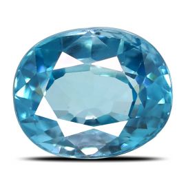 Natural Blue Zircon Cts 6.11 Ratti 6.72