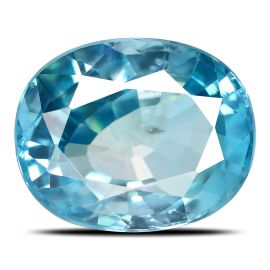 Natural Blue Zircon Cts 15.31 Ratti 16.84