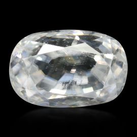 Natural White Zircon (Real Zarkan) Cts 6.55 Ratti 7.21