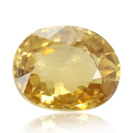 Natural Yellow Zircon AGR Lab Certified Cts 4.28 Ratti 4.71