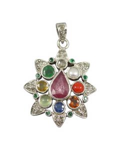 Navratan Pendant