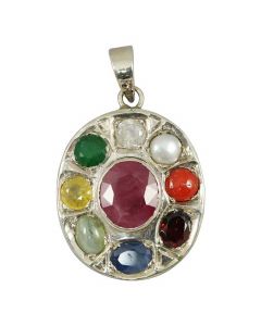 Navratan Pendant