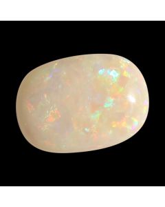 Natural Fire Opal (Australian) Double Side Fire Cabochon Cts. 7.4 Ratti 8.14