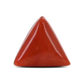 Buy Natural Triangle Red Coral Stone Online at Best Price