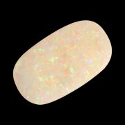 Natural Fire Opal (Australian) Double Side Fire Cabochon Cts. 7.71 Ratti 8.48