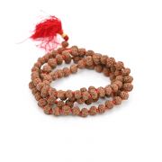 5 Mukhi Rudraksha Mala (Indonesia) (108+1 Beads) GJSPC Certified 6.00-6.50 M.M.