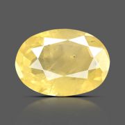 Yellow Sapphire (Pukhraj) (Srilanka) Cts 4.77 Ratti 5.24
