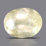 Yellow Sapphire Stone - 5.49 Carat 