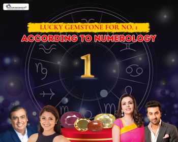 Lucky Gemstones for No.1 As Per Numerology