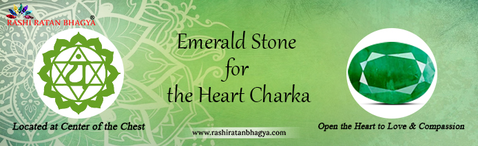 Emerald Stone for Heart Chakra