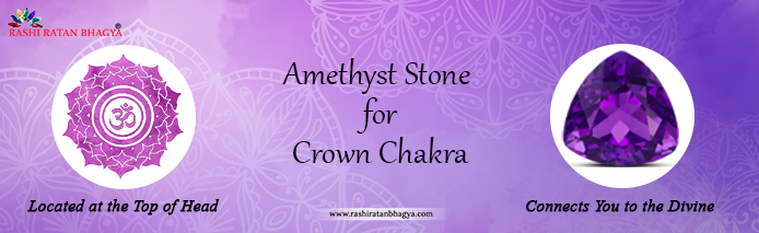 amethyst for crown chakra