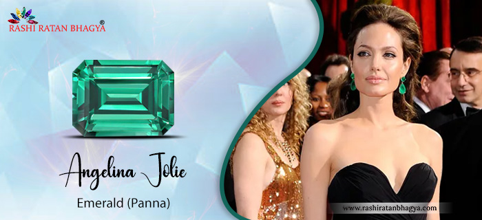 Angelina Jolie With Her Sizzling Emerald