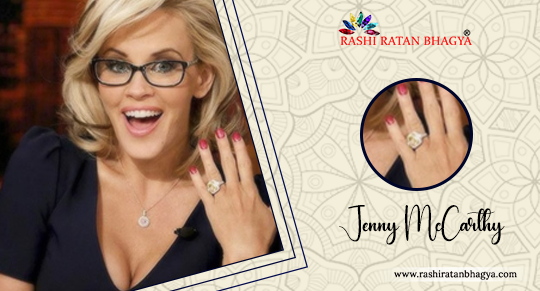 Jenny McCarthy Celebrities Who Wear Yellow Sapphire Gemstone