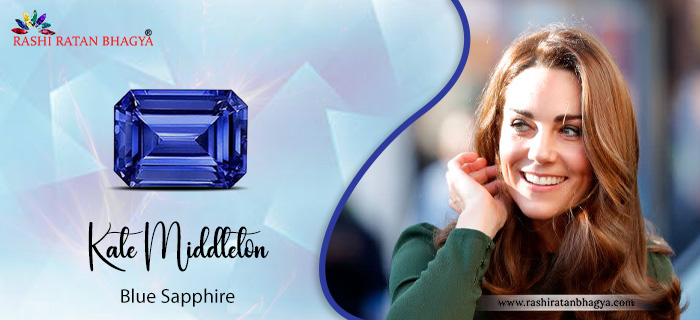 Kate Middleton Sweltering Blue Sapphire Ring