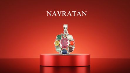 Gemstone Navratna Pendants